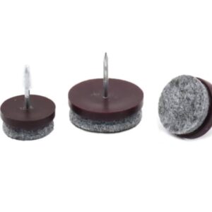 Universal Felt Nail-on Floor Protector Glides/Sliders