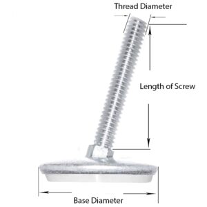 Adjustable Swivel Furniture Glide/Slider