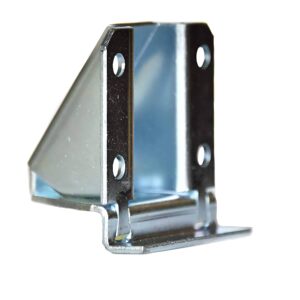 Heavy-Duty Furniture Glide L Bracket <br>3/8-16 Thread</br>